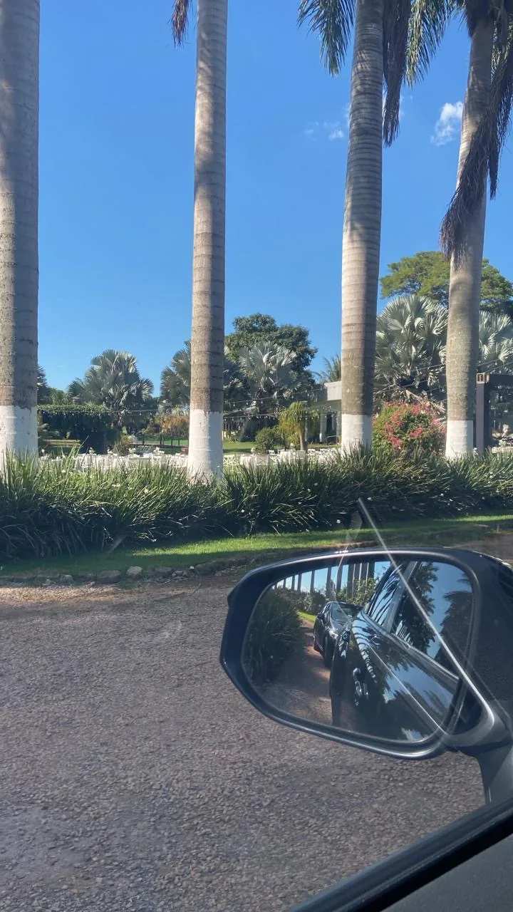 Wedding chauffeur for the bride in Brasília